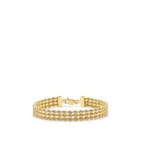 buy 9ct gold triple layer rope chain bracelet 5f4515640ea32