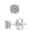 buy 9ct white gold 18pt diamond solitaire stud earrings 5f26c074ab4b1