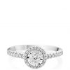 buy 9ct white gold diamond halo ring 5f26be645d614