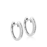 buy 9ct white gold diamond set hoop earrings 5f2812a9ece4c