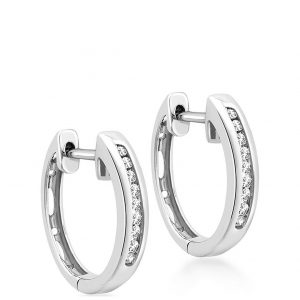 buy 9ct white gold diamond set hoop earrings 5f2812b0565d8