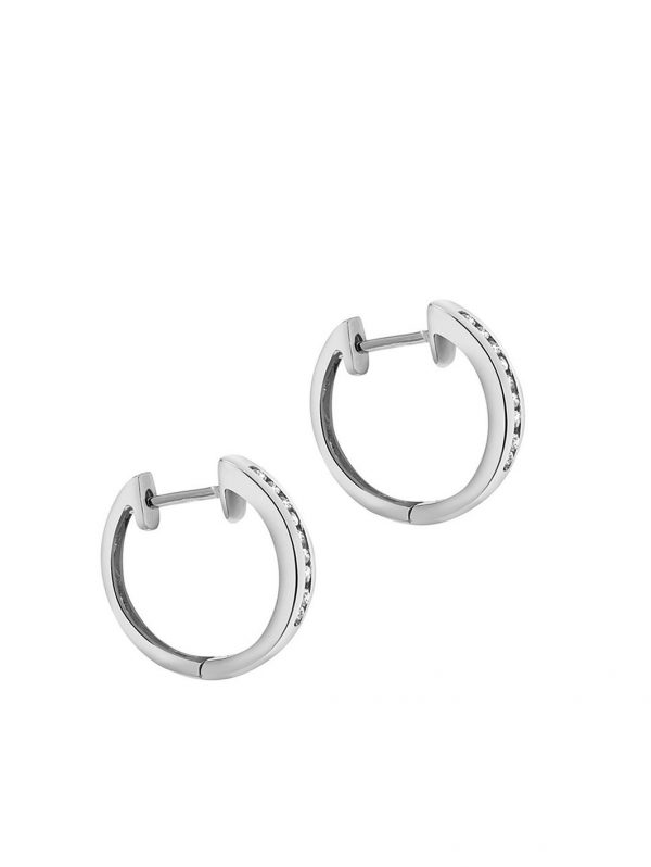 buy 9ct white gold diamond set hoop earrings 5f2812b37a841