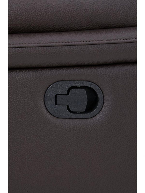 buy albion luxury faux leather 3 seater manual recliner sofa 5f3cab45717d1