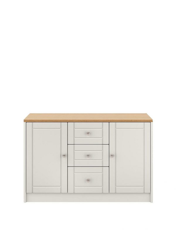 buy alderley large ready assembled sideboard grey oak effect 5f2e2f1cc9841