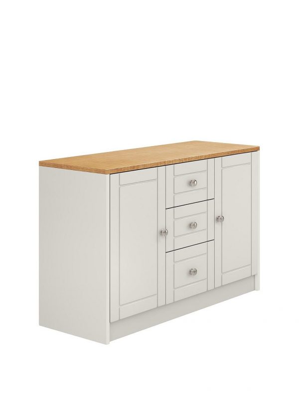 buy alderley large ready assembled sideboard grey oak effect 5f2e2f1e09148