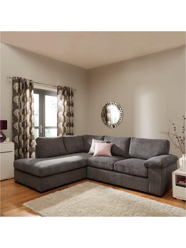 buy amalfi left hand standard back fabric corner chaise sofa 5f3612f8813e3