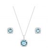buy aqua blue cubic zirconia jewellery set 5f26e9cd372b4