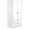 buy aspen 2 door 2 drawer childrens wardrobe white oak effect 5f2b7ebf9d826
