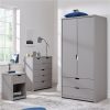 buy aspen 3 door 2 drawer wardrobe grey oak effect 5f375b6e9da99