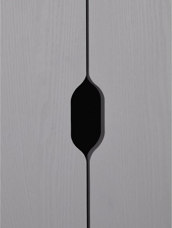 buy aspen 3 door 2 drawer wardrobe grey oak effect 5f375b7164b53