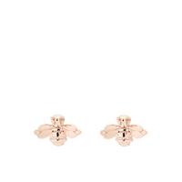 buy beelii double bee earrings rose gold 5f47e1e823a3a