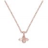 buy bellema bumble bee pendant necklace rose gold 5f47e266e360b