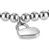 buy boss stainless steel beads and heartlock bracelet 5f296187f273e