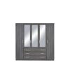 buy camberley 5 door 3 drawer mirrored wardrobe 5f2b7e8892b16
