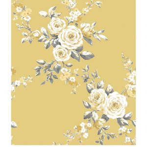 buy canterbury floral wallpaper ochre 5f3235a8113cb