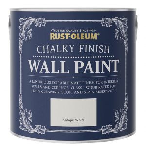 buy chalky finish 2 5 litre wall paint antique white 5f4206eb0dc6d
