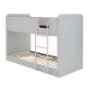 buy charlie fabric bunk bed grey pink 5f3ca110a7098