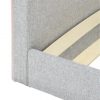 buy charlie fabric bunk bed grey pink 5f3ca1153e60c