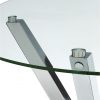 buy chopstick 100 cm round glass dining table 4 chairs 5f28e8bd51584