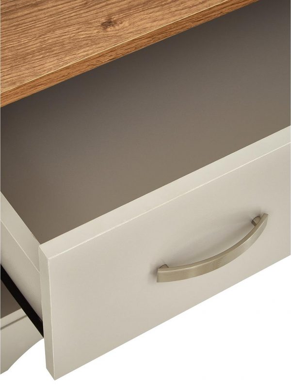 buy cornwall 3 piece package tv unit coffee table and lamp table grey oak effect 5f2a391131656
