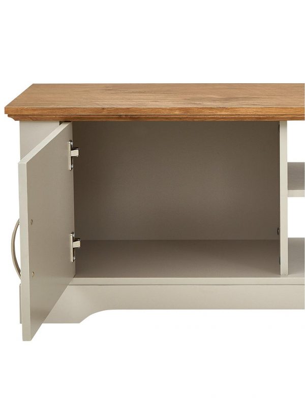 buy cornwall 3 piece package tv unit coffee table and lamp table grey oak effect 5f2a391383769