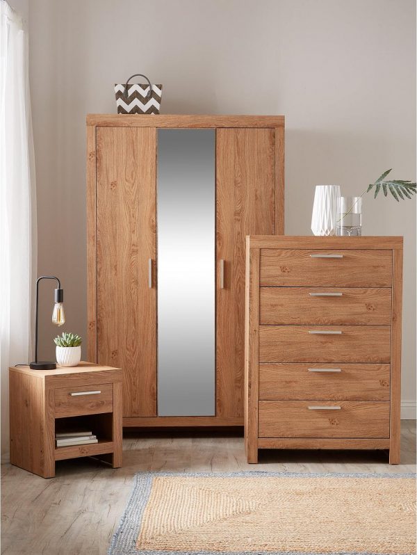 buy cuba 3 door mirrored wardrobe 5f24e5a8dc165
