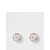buy diamante simple stone earing gold 5f3ff88b58586