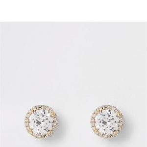 buy diamante simple stone earing gold 5f3ff8922b2e3