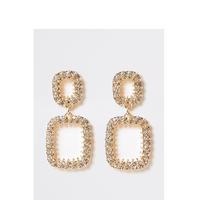 buy diamante wrap drop earrings gold 5f47e1d752cbc