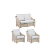 buy dijon natural conservatory suite sofa two chairs 5f3b6ba65cfea
