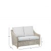 buy dijon natural conservatory suite sofa two chairs 5f3b6bb378e61