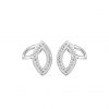 buy evoke sterling silver swarovski crystal interlocking leaf stud earrings pendant and ring set 5f3ea4ebe5ec6
