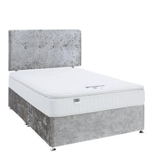 buy francesca 1000 pillowtop divan bed with storage options includes headboard 5f36080e80d97