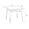 buy fusion 80 cm square dining table 2 chairs 5f49ddf8d5ce4