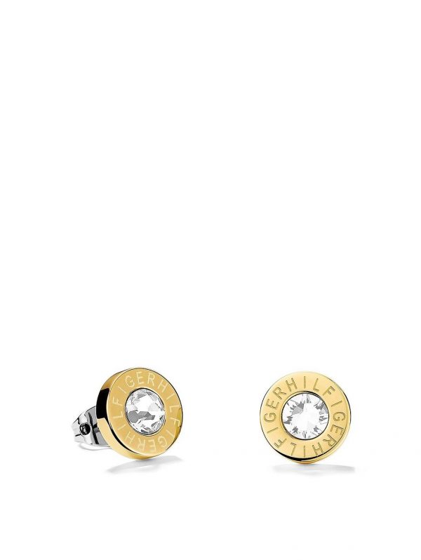 buy gold tone crystal set ladies stud earrings 5f26c0ba7f37a
