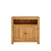 buy grantham 100 solid oak ready assembled compact sideboard 5f32578d41f12