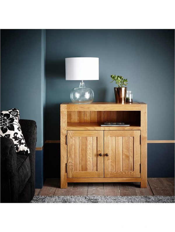 buy grantham 100 solid oak ready assembled compact sideboard 5f325794c183e