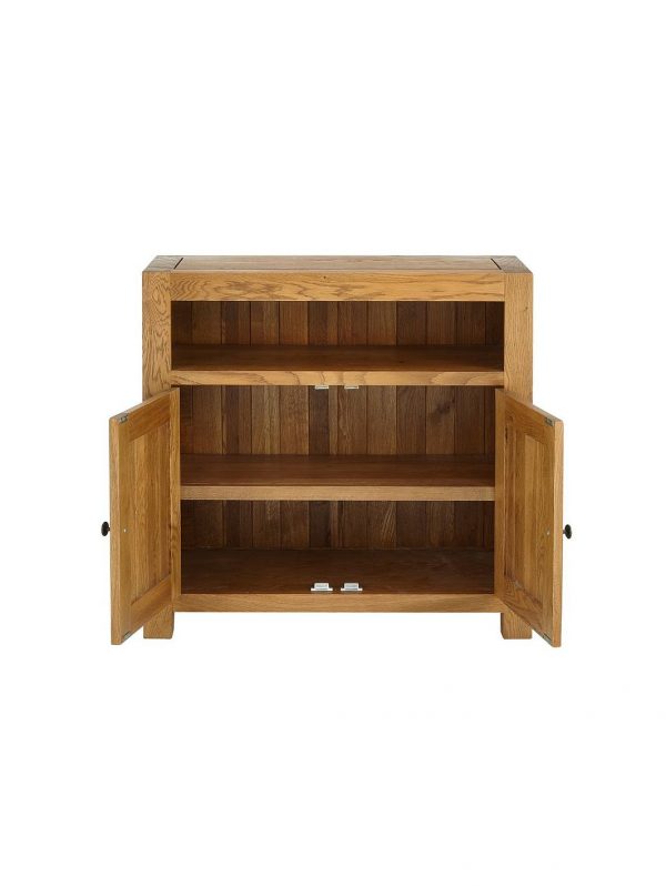 buy grantham 100 solid oak ready assembled compact sideboard 5f3257967794b