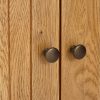 buy grantham 100 solid oak ready assembled compact sideboard 5f3257973c2e4
