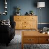 buy grantham 100 solid oak ready assembled compact sideboard 5f3257981b3da