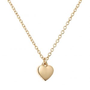 buy hara tiny heart pendant necklace gold 5f47e21696fae