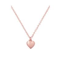 buy hara tiny heart pendant necklace rose gold 5f36be1224267