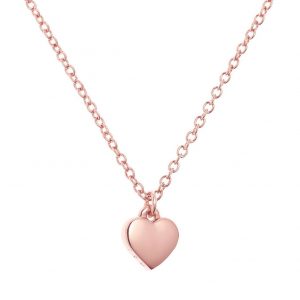 buy hara tiny heart pendant necklace rose gold 5f36be154c30c