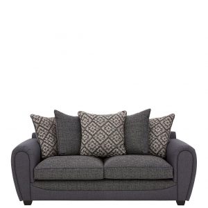 buy harrison compact fabric 3 seater scatter back sofa 5f45e4cad97a9