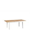 buy harrow 160 210 cm extending dining table 6 chairs white oak 5f49dde044ae5