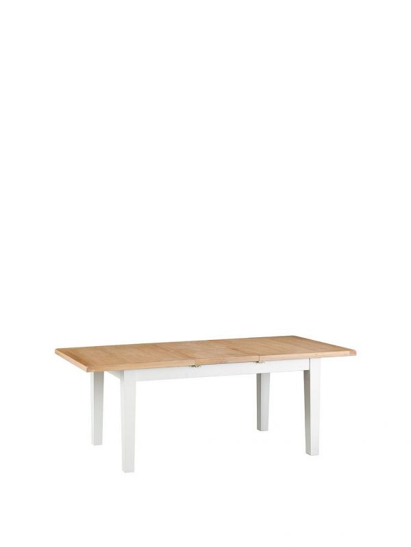 buy harrow 160 210 cm extending dining table 6 chairs white oak 5f49dde044ae5