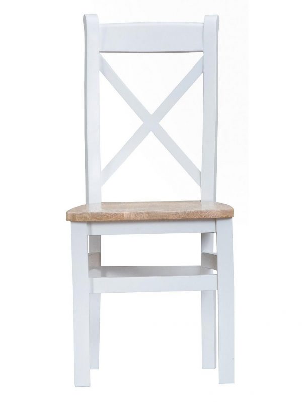 buy harrow 160 210 cm extending dining table 6 chairs white oak 5f49dde100566