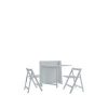 buy helsinki ready assembled space saver dining table 2 chairs grey 5f2d0e587b652
