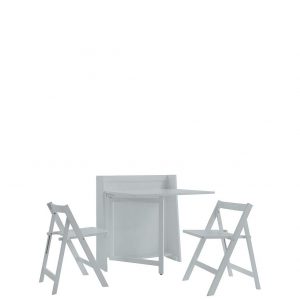 buy helsinki ready assembled space saver dining table 2 chairs grey 5f2d0e608e8ed