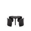 buy hideaway 106cm dining table 4 dining chairs 5f4c80e473824